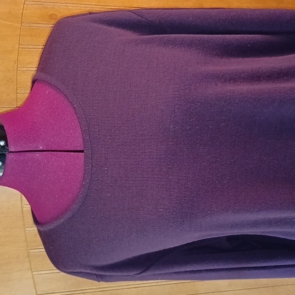 O42 DRESS BARN PLUS SIZE 2 PIECE  MAXI SWEATER TOP & SKIRT SET - Picture 2 of 8